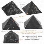 inclusions of quartz and pyrite in karelian pyramids