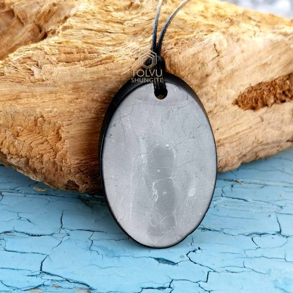 shungite stone necklace