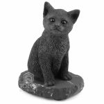 shungite cat figurine