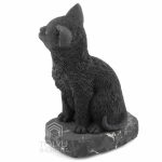 shungite cat figurine