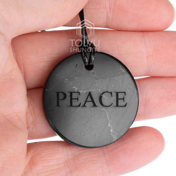 shungite pendant Peace