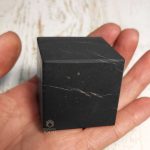 shungite cube unpolished