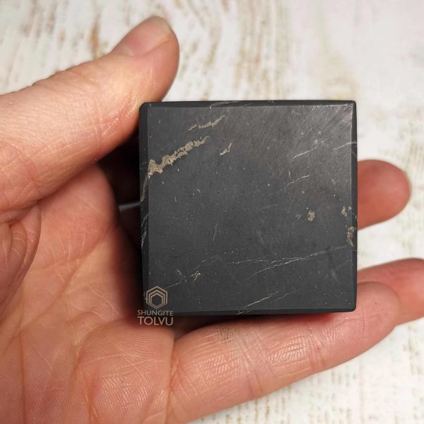 shungite cube unpolished surface