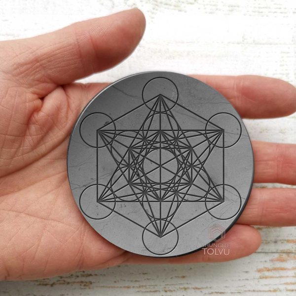 large shungite plate Metatron