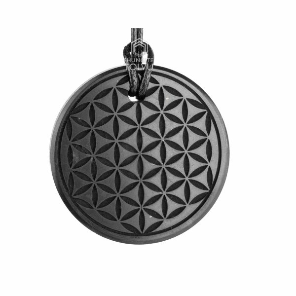 flower of life sacred geometry pendant 50mm