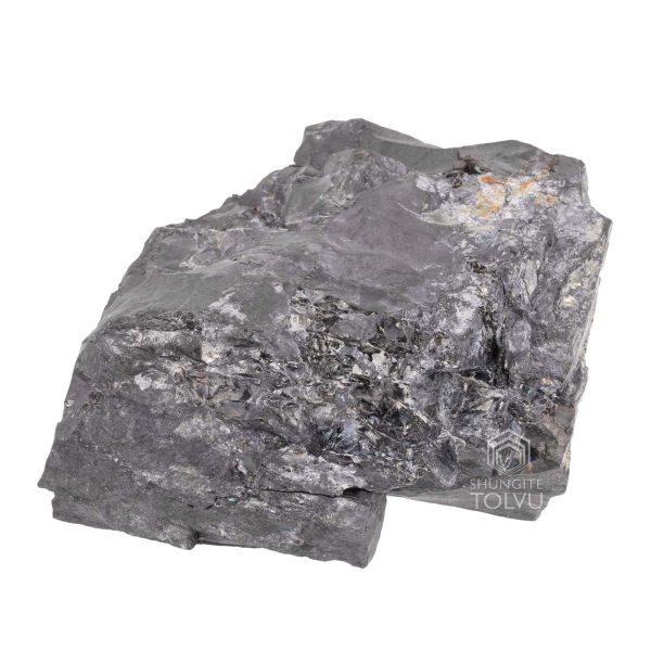 sample of rare mineral with carbon 66%