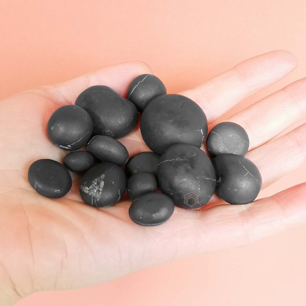 Shungite stones tumbled 100gr