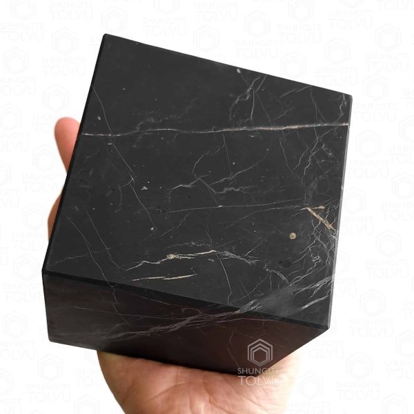 shungite cube big size 3.54 in