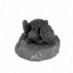 three turtles shungite statuette