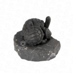 three turtles shungite statuette small size figurine