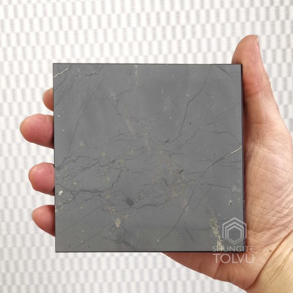 shungite tiles wholesale 10 cm or 4 in