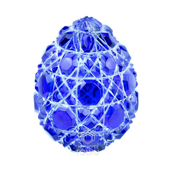 glass paperweight egg ap to 96mm in height