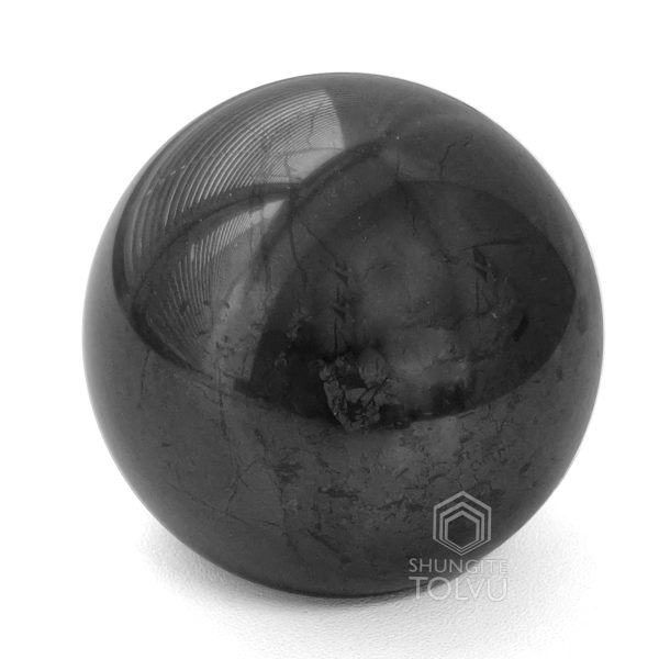 polished shungite sphere 100 mm