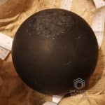 Shungite sphere unpolished 15 cm