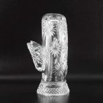 bohemian crystal glass figurine