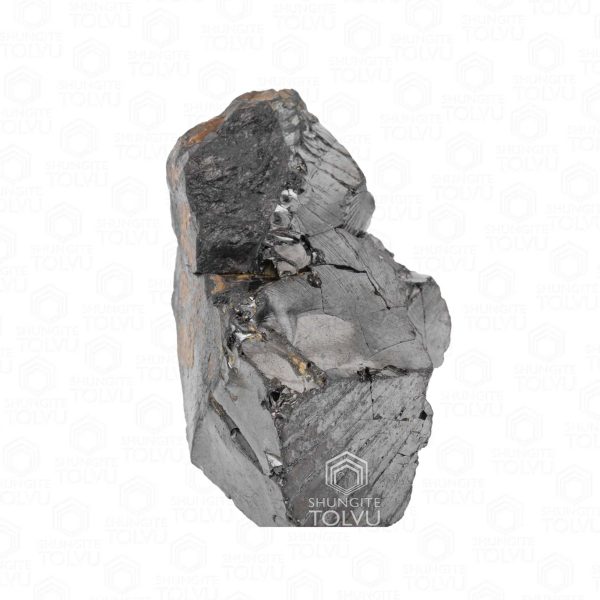shungite 1 stone side view