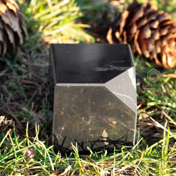 soaring shungite cube shiny