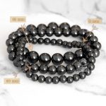 shungite stone bracelets small and big size