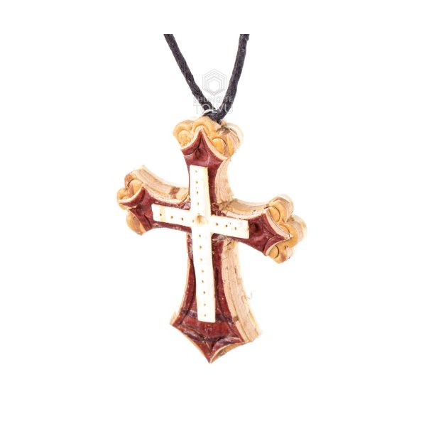 Carved Wood Cross small