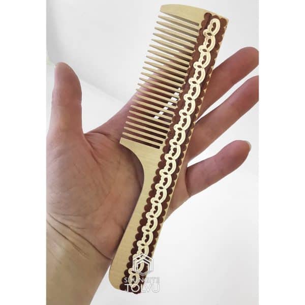 wooden comb 7,5 Inches