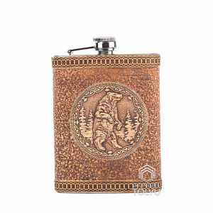 Flask for alcohol