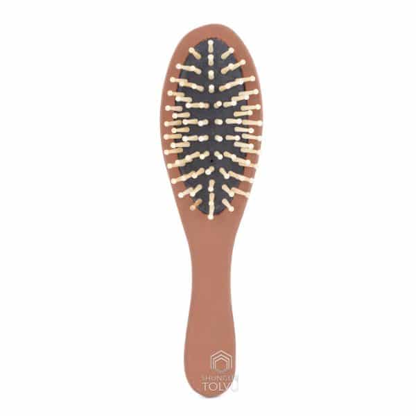 wooden brush comb