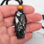 Elite Noble Shungite Pendant 10-14 gr