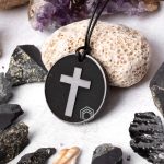 Men's Cross Pendant natural