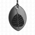 bodhi tree necklace engraved